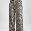 Women's Leopard Print Simple Daily Wear Long Pants