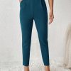 SolidDetail Skinny Black Pants