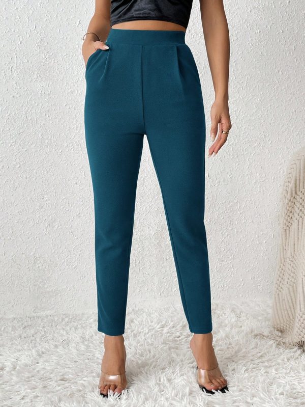 SolidDetail Skinny Black Pants