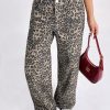 Women's Leopard Print Simple Daily Wear Long Pants