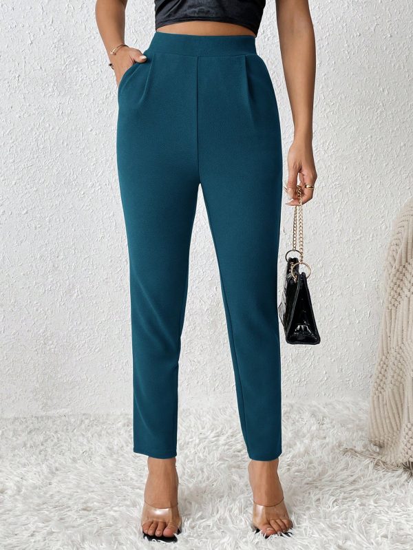 SolidDetail Skinny Black Pants