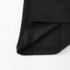 2pcs/Set Women Sleeveless Round Neck Top And Drawstring Two-Tone Flounced Hem Pants