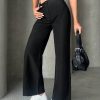 Women's Plain Straight Pants