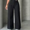 Women's Plain Straight Pants