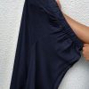 Women's Solid Color Simple Daily Woven Wide Leg Pants