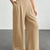 Women's Solid Color Simple Daily Basic Palazzo Pants