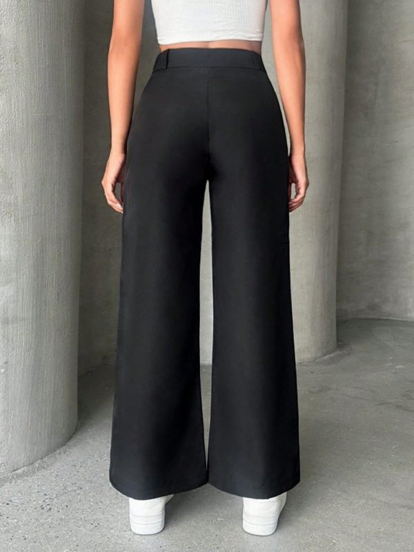 Women's Plain Straight Pants