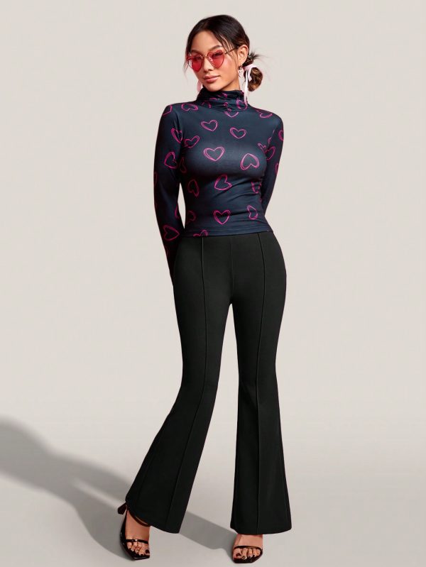 Spring/Summer Casual & Fashionable Flared Pants For Outdoors