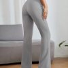 Solid Color High Waist Pants
