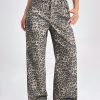Women's Leopard Print Simple Daily Wear Long Pants
