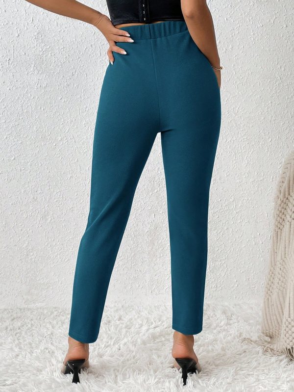 SolidDetail Skinny Black Pants