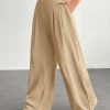 Women's Solid Color Simple Daily Basic Palazzo Pants