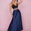 High Waist Solid Flared Party Women Skirt