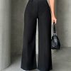 Women's Plain Straight Pants