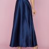 High Waist Solid Flared Party Women Skirt