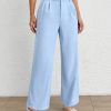 Casual Commuting Solid Color Wide Leg Pants