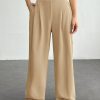 Women's Solid Color Simple Daily Basic Palazzo Pants