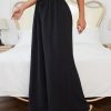 Tie Paperbag WaistBlack Dress Pants