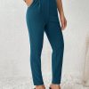 SolidDetail Skinny Black Pants