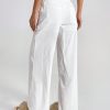 Casual Solid Color Loose Low Waist Wide-Leg Pants