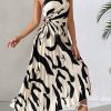 Sexy & Fashionable Off Shoulder Printed Women's Mini Dress
