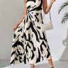 Sexy & Fashionable Off Shoulder Printed Women's Mini Dress