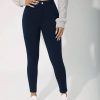 Women's Solid Color Skinny Casual Pants