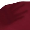 Women's Woven Solid Color Ruffle Hem Long Sleeve Blouse