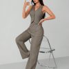 Women's Single Breasted Vest And Pants Formal Business Suit, Summer